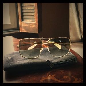 Celine sunglasses... gold stem